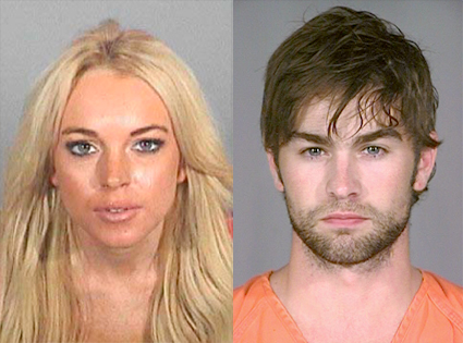 Lindsay Lohan, Chace Crawford, Mugshots Lindsay Lohan, Chace Crawford, Mugshots